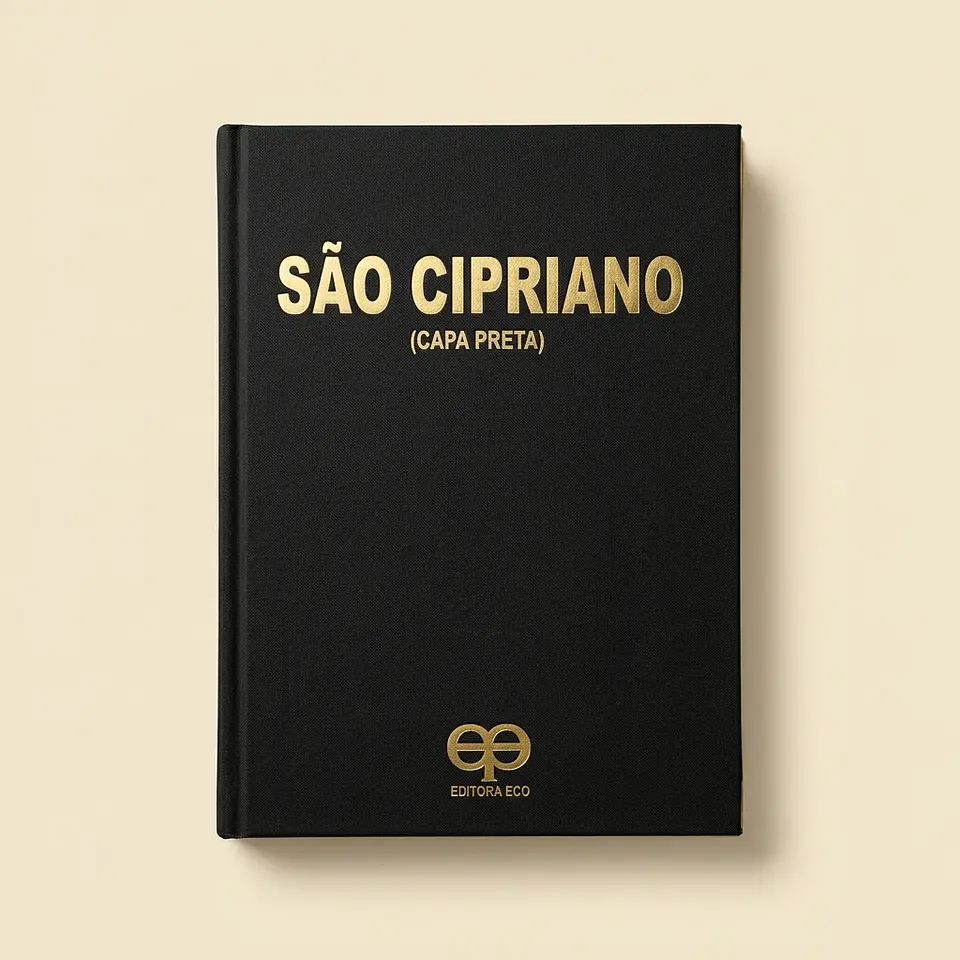 Livro de São Cipriano Capa Preta – Orações e Rituais Tradicionais 1