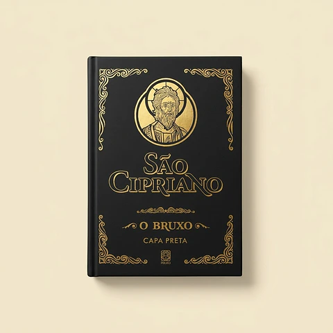 Livro de São Cipriano O Bruxo Capa Preta (Pallas) – Orações e Rituais Tradicionais