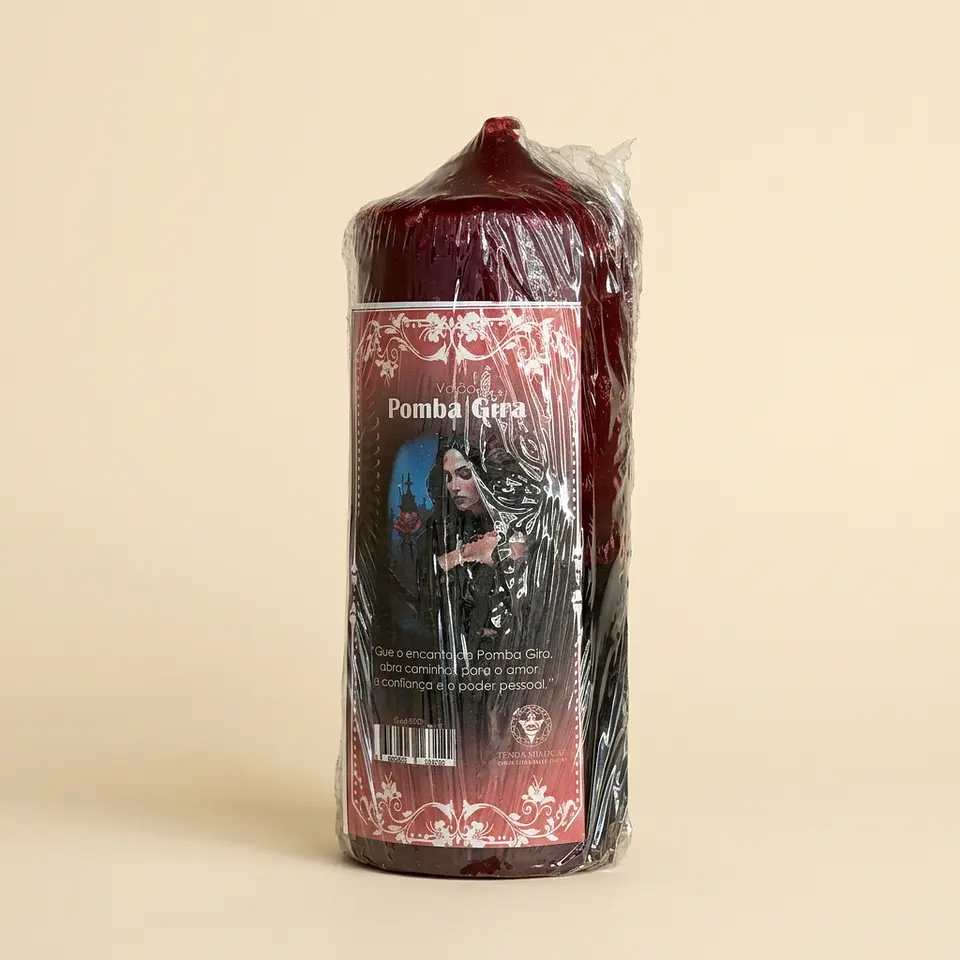 Velão Pomba Gira Vermelho – Amor e Confiança  Categoria 1