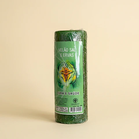 Velão Sal e Ervas Verde – Cura e Saúde