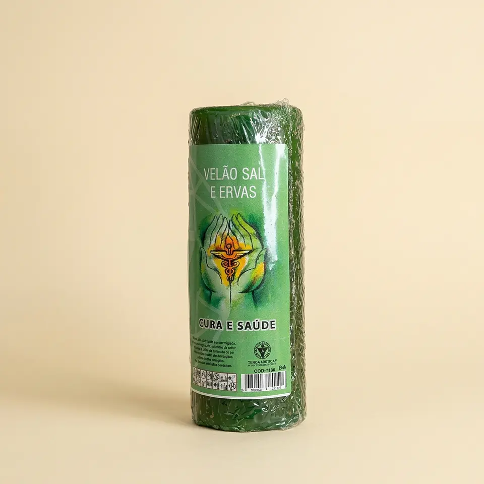 Velão Sal e Ervas Verde – Cura e Saúde 1