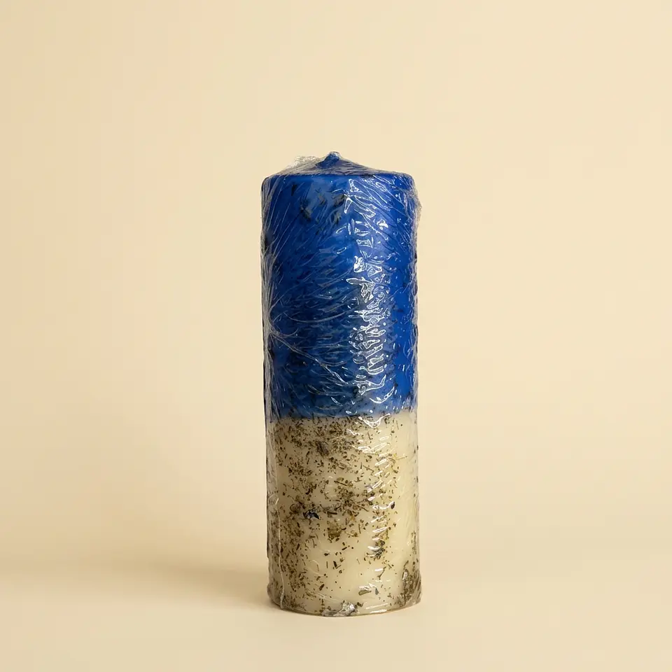 Velão Sal e Ervas Azul e Branco – Limpeza Espiritual 2