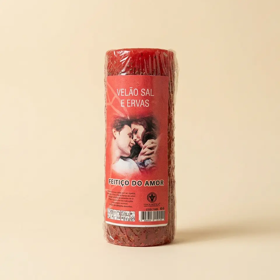 Velão Sal e Ervas Vermelho – Feitiço do Amor 1
