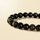 Pulseira de Obsidiana Dourada 8mm – Proteção - Thumbnail 3