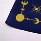 Pano de Leitura de Tarot Roda Astrológica 75x75 cm – Autoconhecimento e Intuição - Thumbnail 3