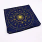 Pano de Leitura de Tarot Roda Astrológica 75x75 cm – Autoconhecimento e Intuição - Thumbnail 2