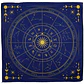 Pano de Leitura de Tarot Roda Astrológica 75x75 cm – Autoconhecimento e Intuição - Thumbnail 1