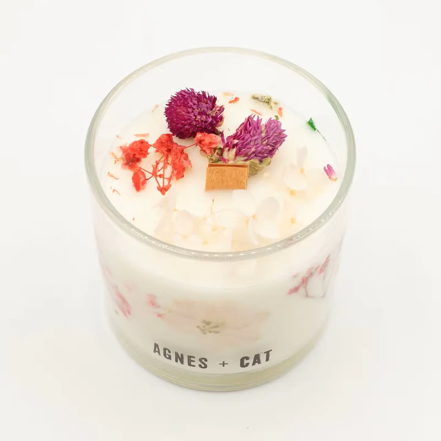 Vela de Cera de Soja Botânica Roses of Sawrey com Flores Secas – Amor e Harmonia 2