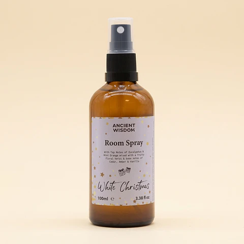 Spray de Ambiente Natal Branco 100 ml – Limpeza Energética