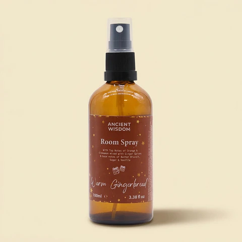 Spray de Ambiente Pão de Gengibre Quentinho 100 ml – Prosperidade e Abre Caminhos
