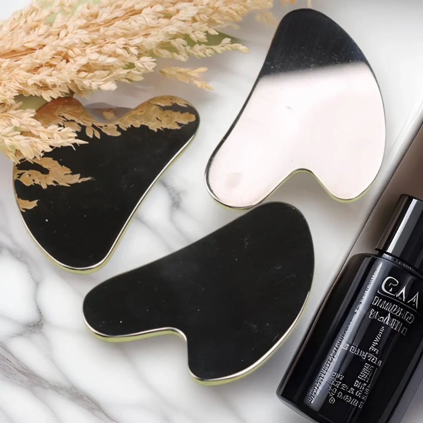 Gua Sha em Aço Inoxidável 1
