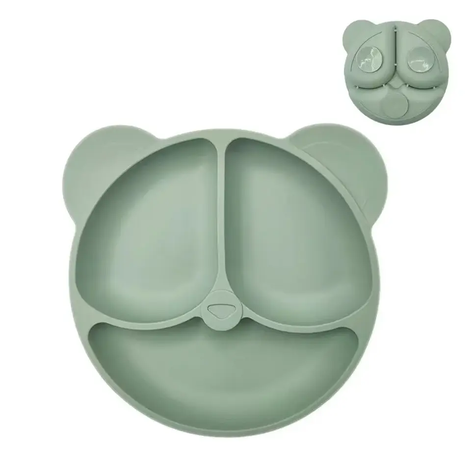 Prato Para Bebé em Silicone 2