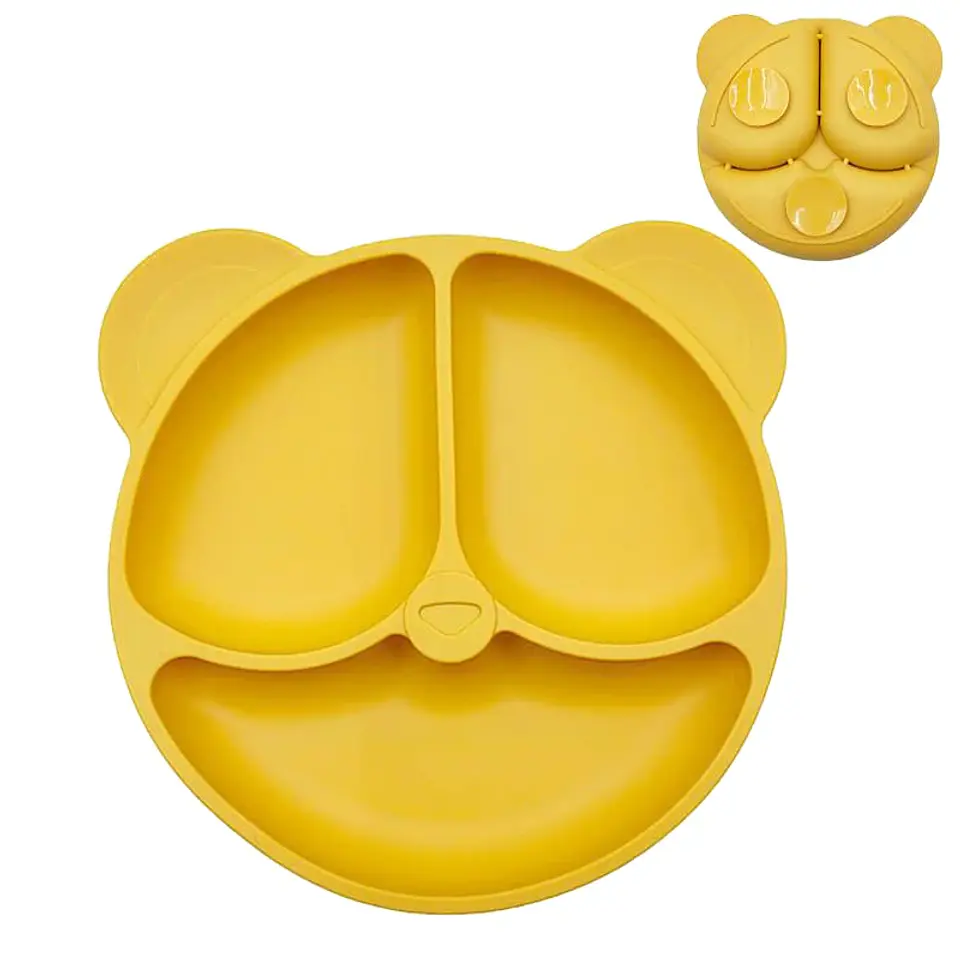 Prato Para Bebé em Silicone 3