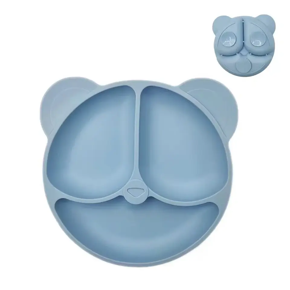 Prato Para Bebé em Silicone 4