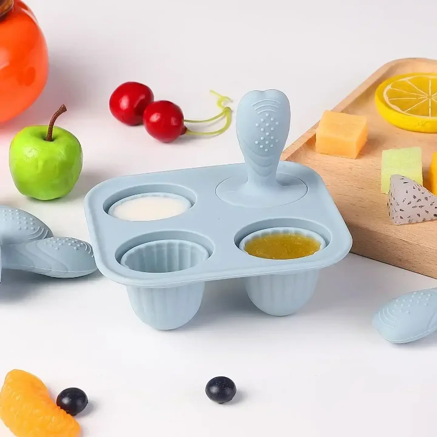 Moldes para gelado em Silicone 8