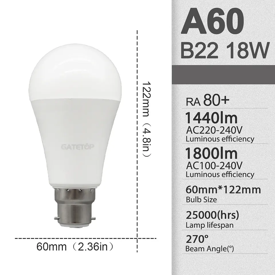 Lâmpadas LED SEM Flicker 4