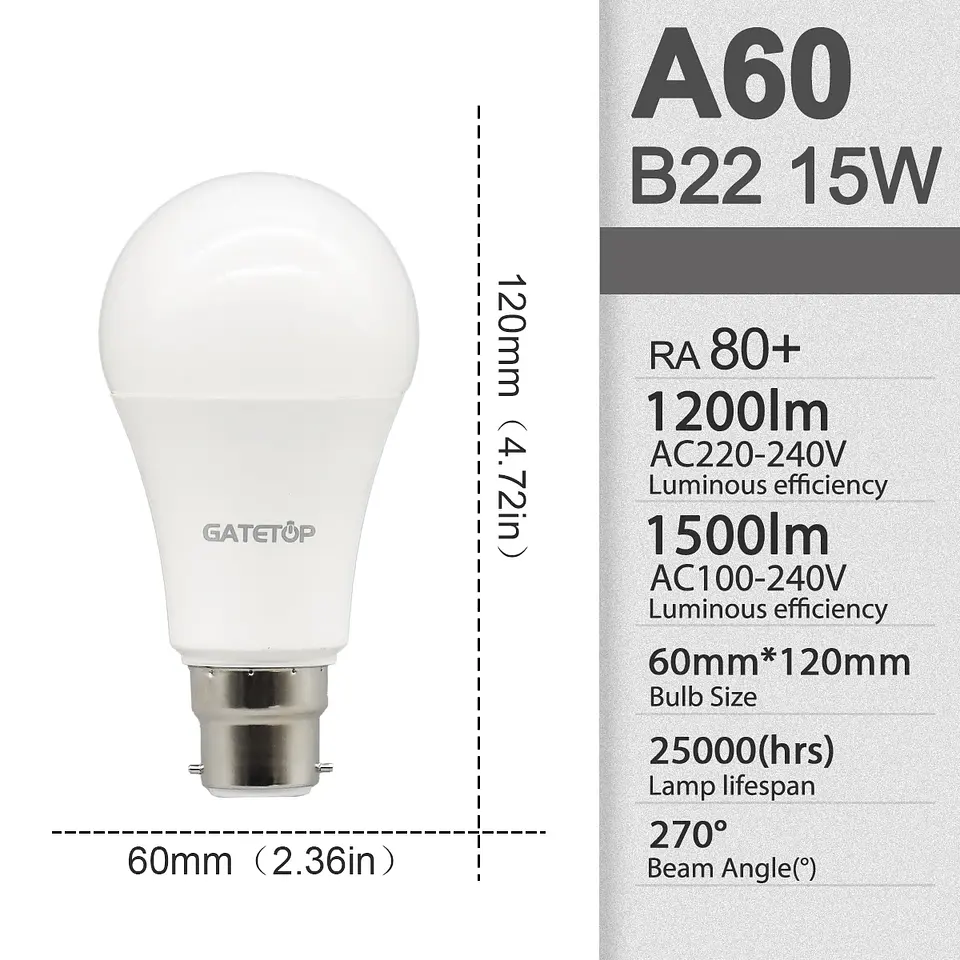 Lâmpadas LED SEM Flicker 10