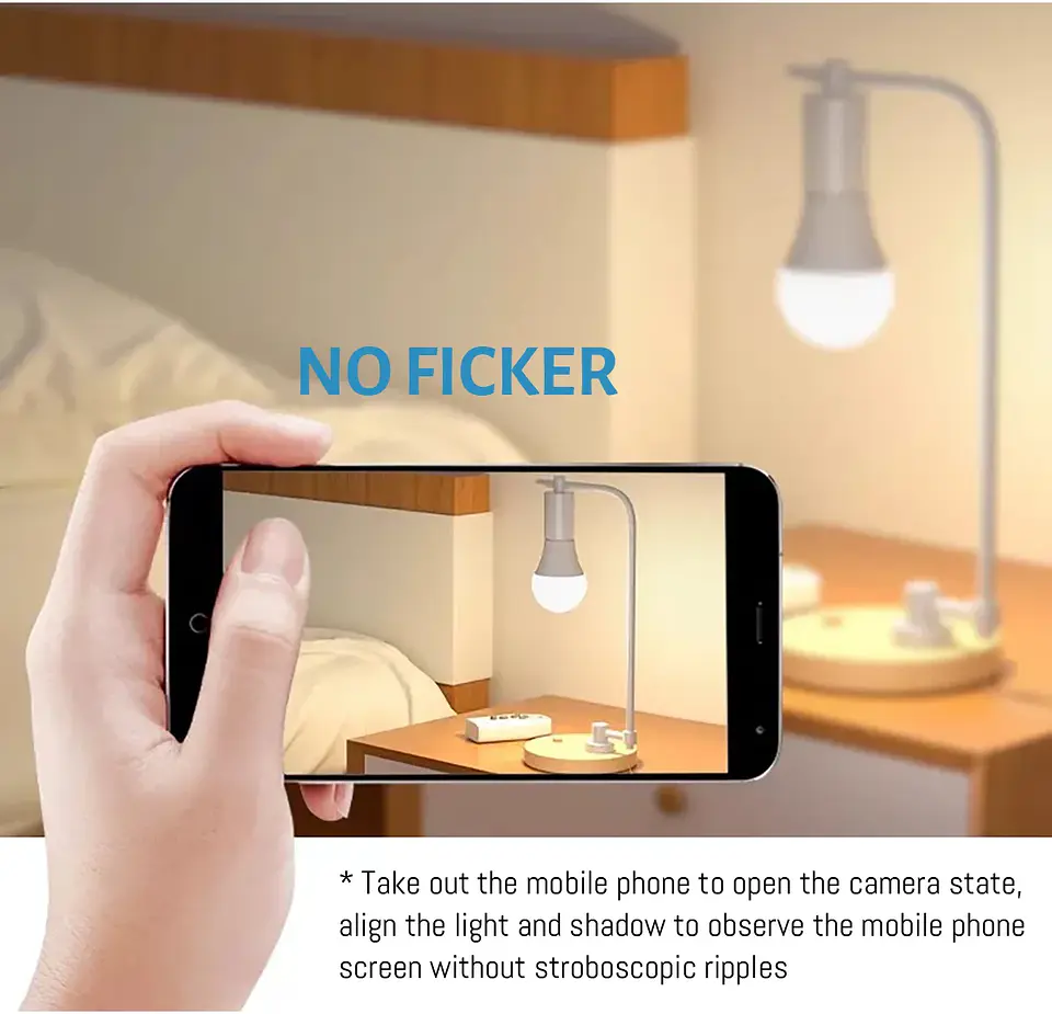 Lâmpadas LED SEM Flicker 13