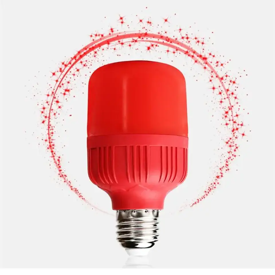 Lâmpada de Luz Vermelha E27/B22 AC 7
