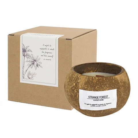 Vela de Cera de Soja natural