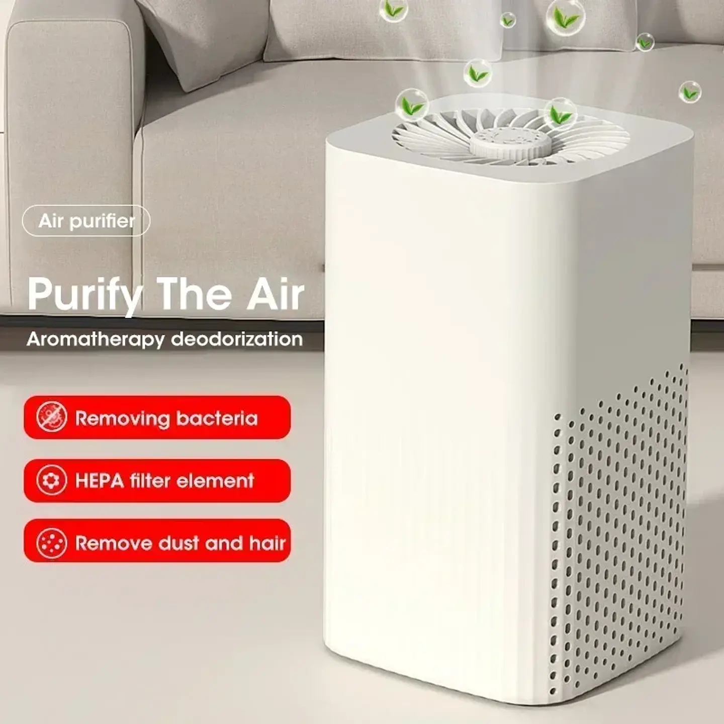 Purificador de Ar com filtro HEPA 1