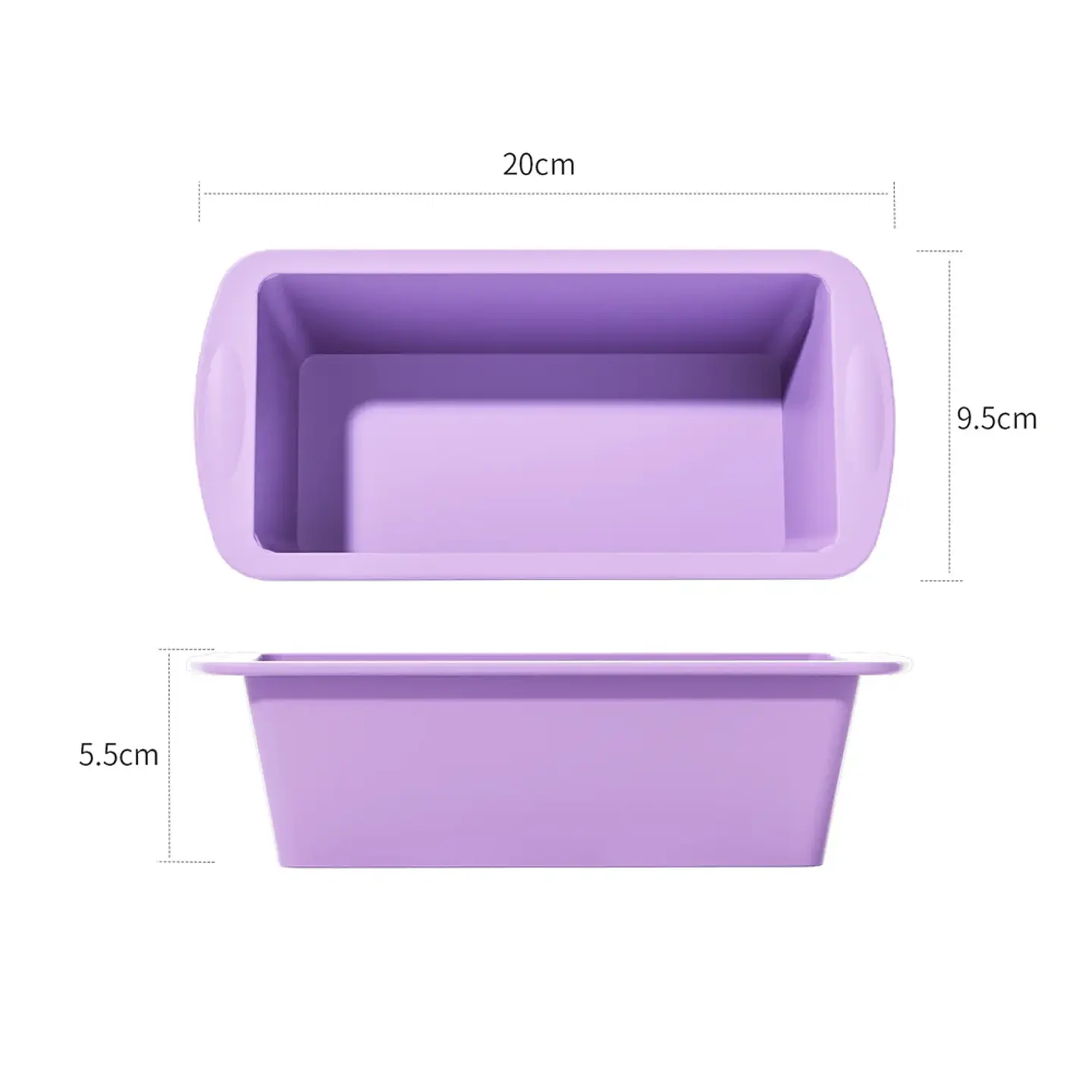Forma em Silicone Retangular 3