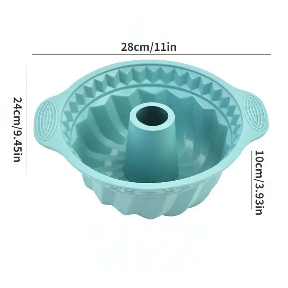 Forma em Silicone para Bolos e Pudins 2