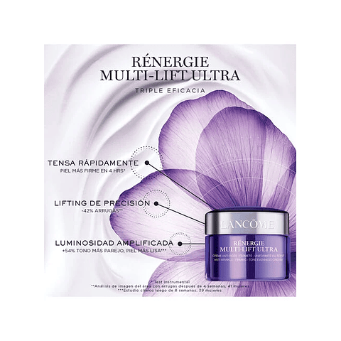 Set Rutina Reafirmante y Luminosidad Rénergie Ultra Lancôme