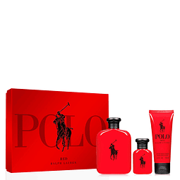 SET POLO RED 125 ml + 40ml + gel