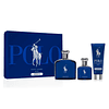 SET POLO BLUE PARFUM 125ml + 40ml  + gel 