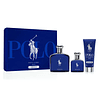 SET POLO BLUE PARFUM 125ml + 40ml  + gel 