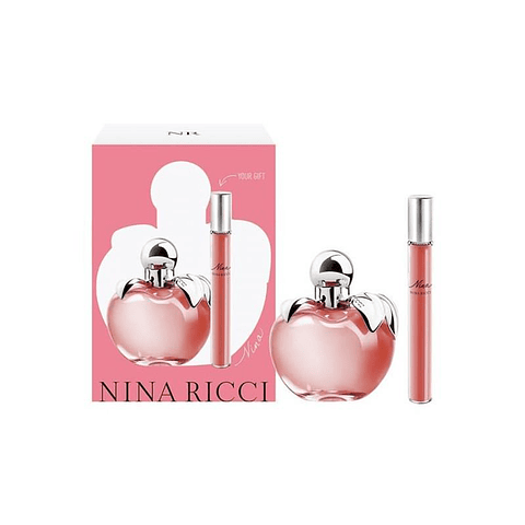 SET NINA RICCI 80 ML + LIPSTICK