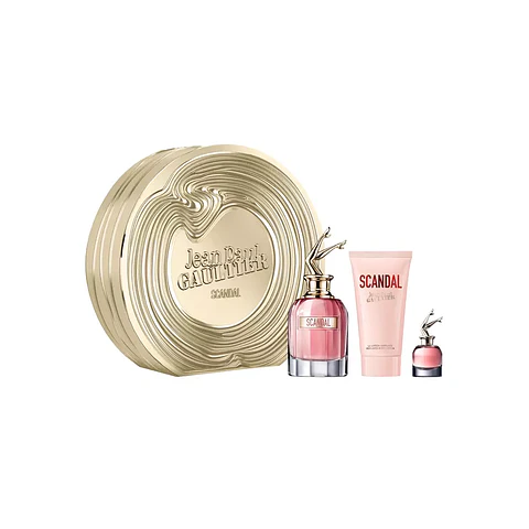 set scandal 80ml + min+ crema perfumada