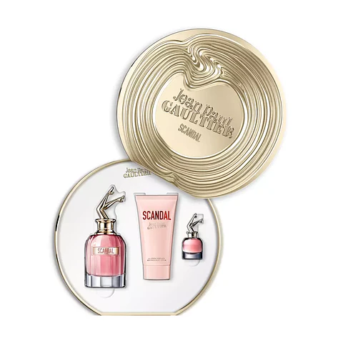 set scandal 80ml + min+ crema perfumada