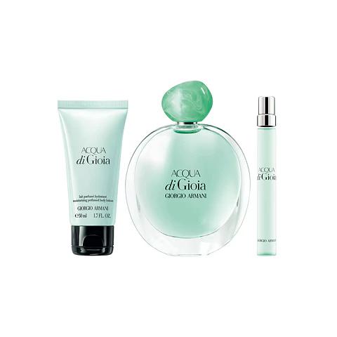 Perfume Giorgio Armani Acqua di Gioia EDP 100 ml + 10ml+ crema perfumada