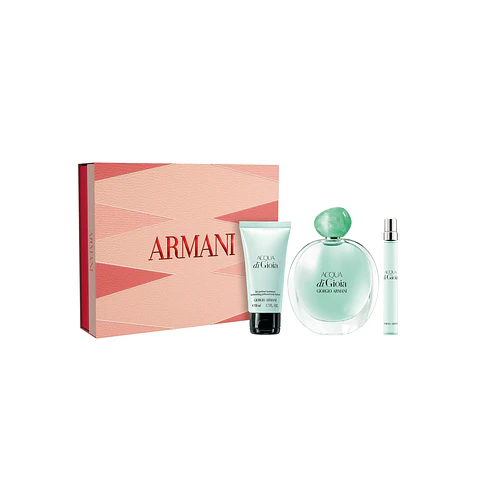 Perfume Giorgio Armani Acqua di Gioia EDP 100 ml + 10ml+ crema perfumada