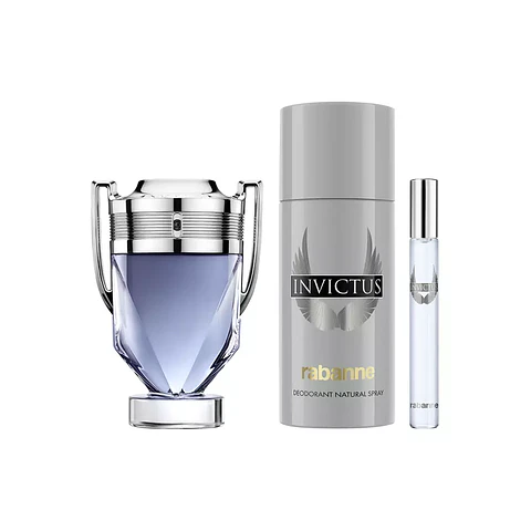 SET INVICTUS 50ml +  10ML + DESODRANTE 