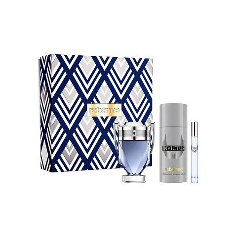 SET INVICTUS 50ml +  10ML + DESODRANTE 