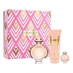 SET OLYMPEA 80ml edp + 6ml + crema perfumada 