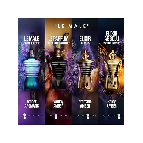 LE MALE ELIXIR ABSOLU  125 ML  EDP  MEN 