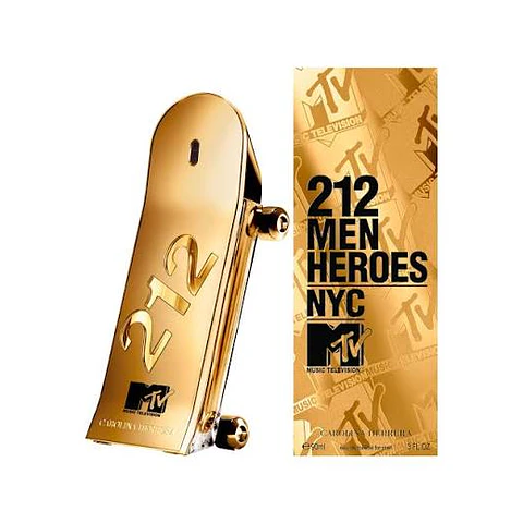 212 Men Heroes MTV EDP Hombre 90 ml