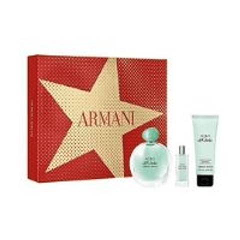 Perfume Giorgio Armani Acqua di Gioia EDP 100 ml + 15ml+ crema perfumada