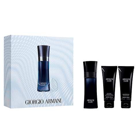 SET ARMANI CODE 75ML+GEL+AFTER