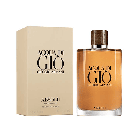 Perfume Acqua Di Gio Absolu Varon Edp 