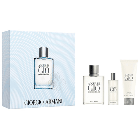 SET ACQUA DI GIO 100ML+15ML+AFTER