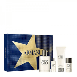 SET ACQUA DI GIO 100ML + 15ML +AFTER + DESODRANTE