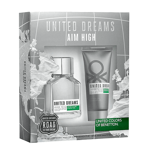 SET BENETTON DREAMS 100ml + after