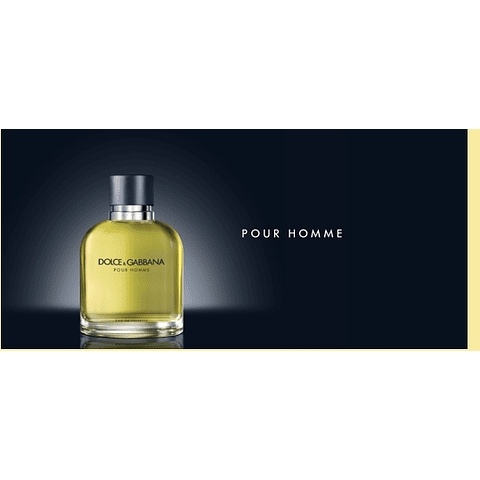 Dolce Gabbana Pour Homme Varon Edt 125 ml