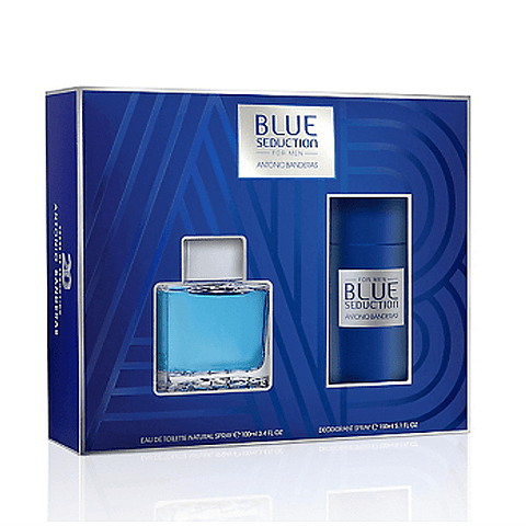 SET BLUE SEDUCTION MEN 100ML +DESODRANTE