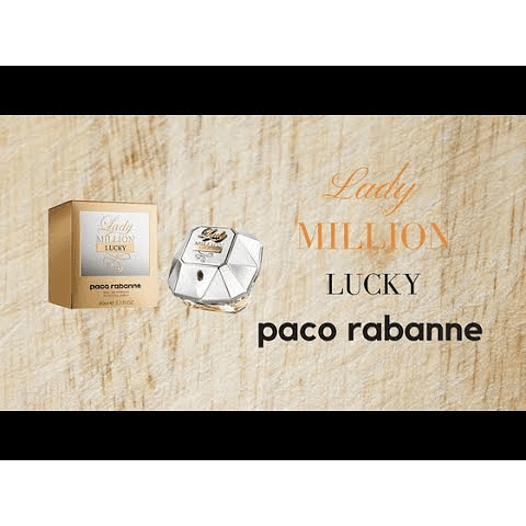 SET LADY MILLION LUCKY 80ML+ PERFUMERO 10ML